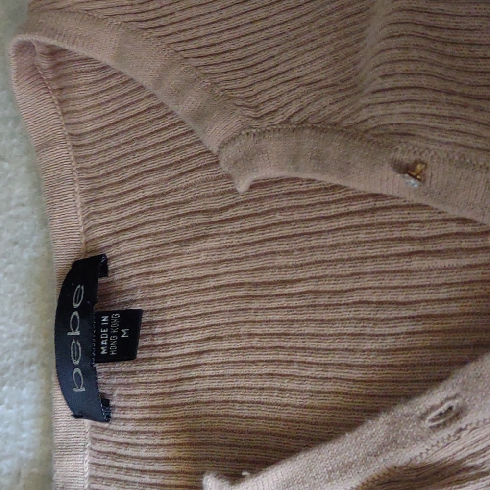 BEBE light weight sweater
